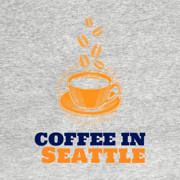 Seattle & Coffee by ArtDesignDE